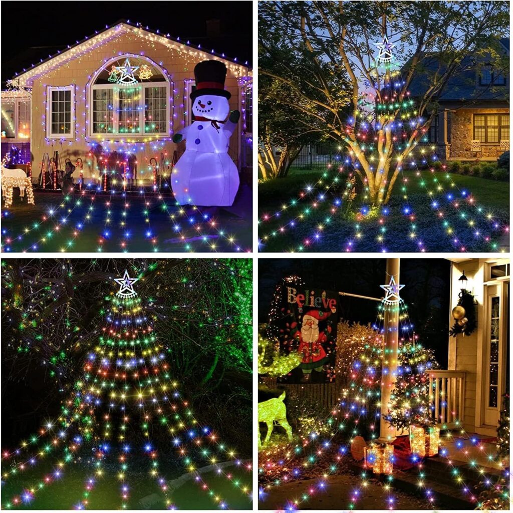 CASYROI LED ソーラー イルミネーションライト クリスマス飾り