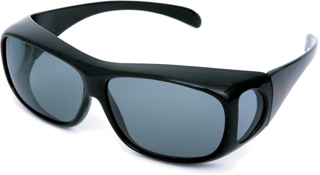 コールマン メガネの上からかけられる偏光サングラス