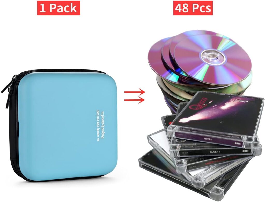 LIOVODE CDケースポータブル