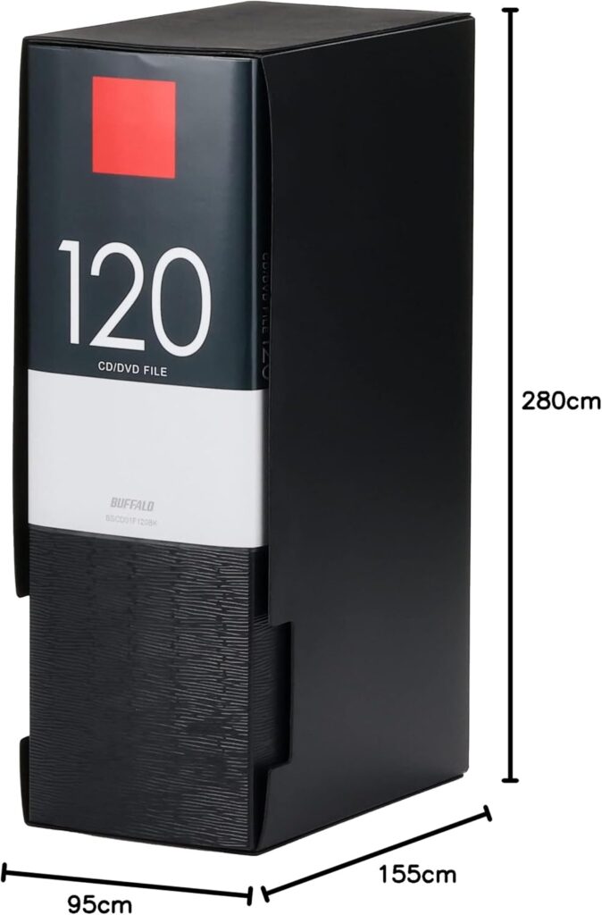 バッファロー BUFFALO CD&DVDファイルケース