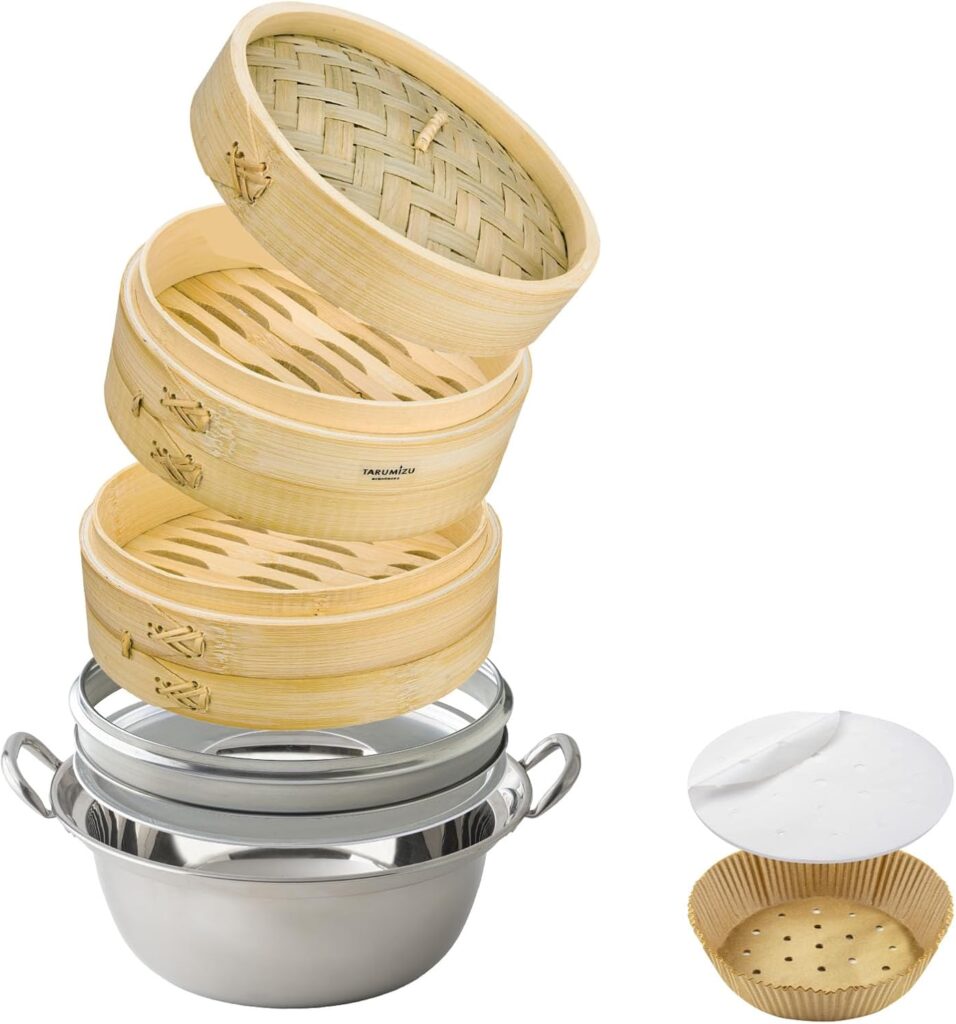 TARUMIZU/竹セイロ21センチ(IH対応鍋付き)