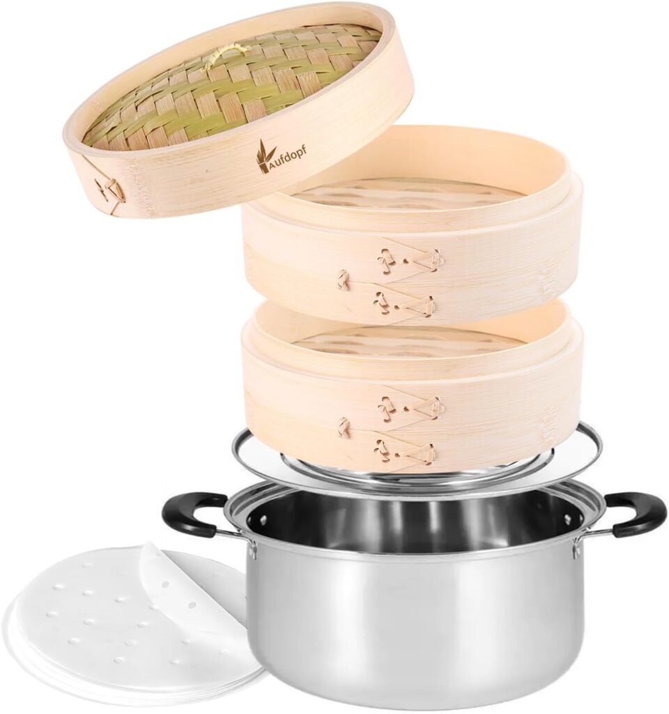 AUFDOPF/竹セイロ(鍋付き)