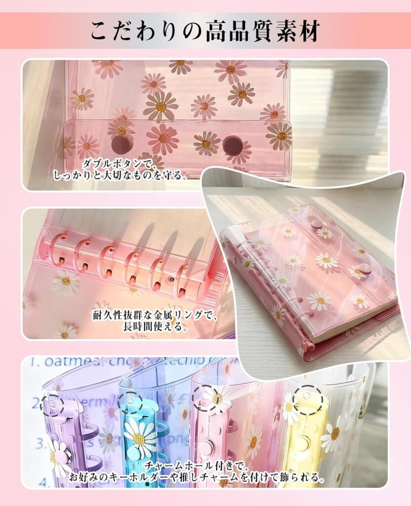 Usumomo/透明シール手帳