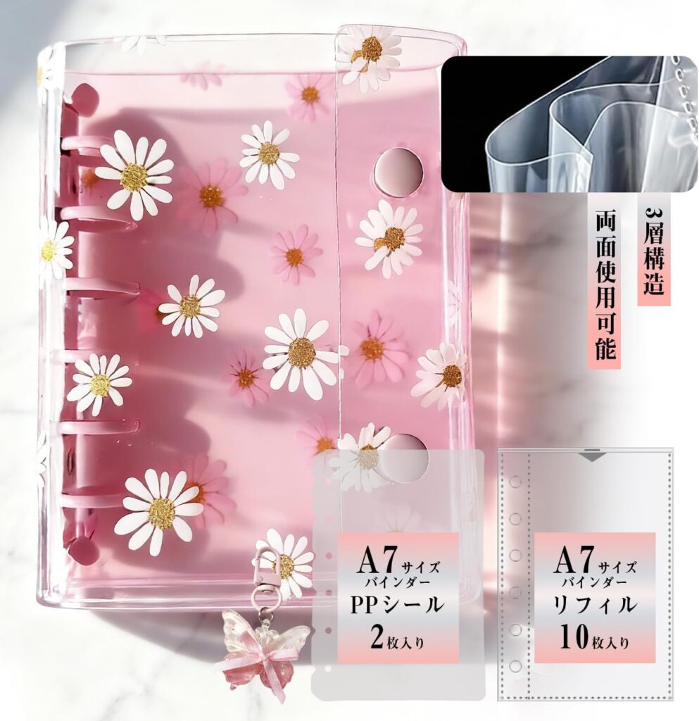Usumomo/透明シール手帳